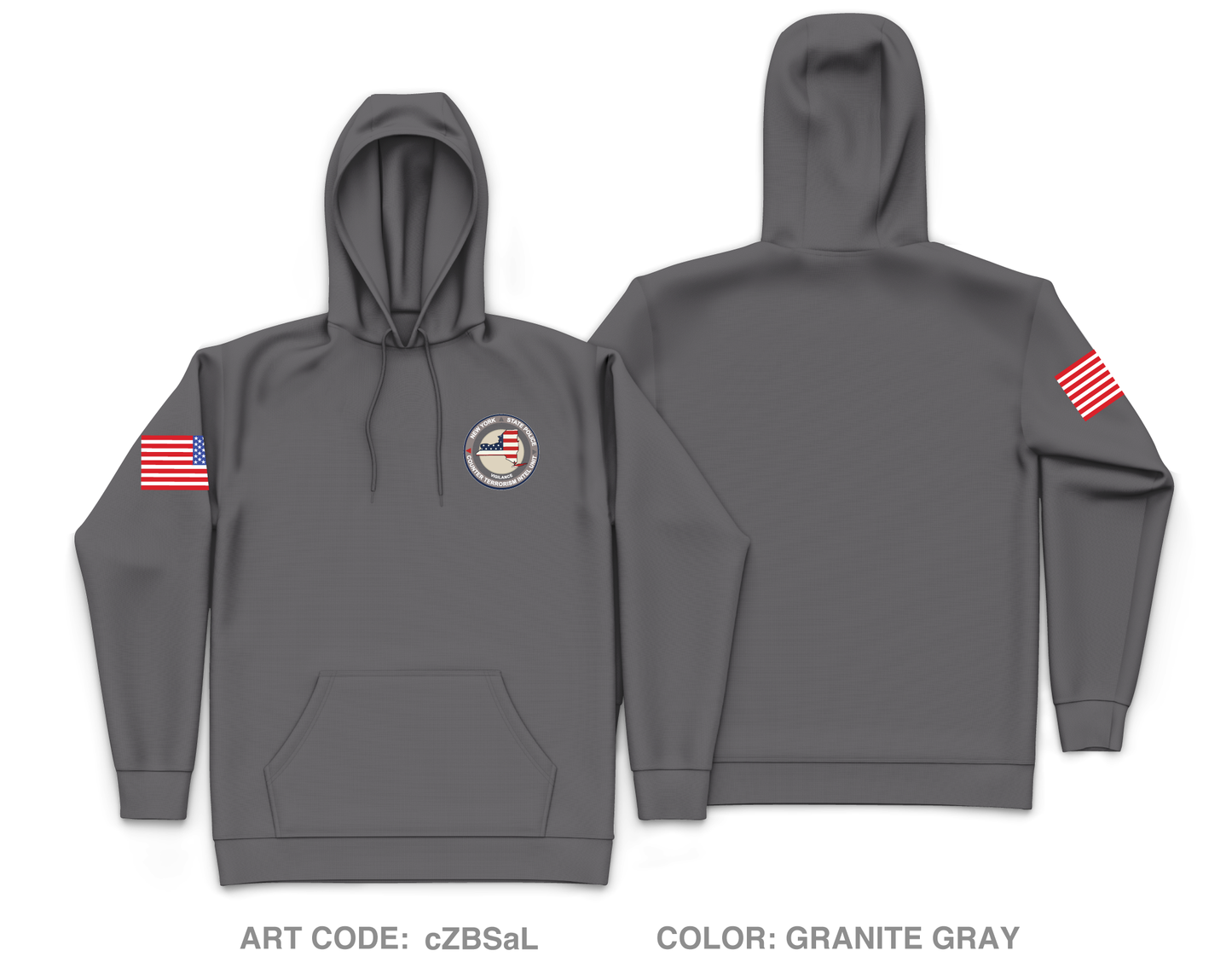 CTIU Core Men's Hooded Performance Sweatshirt - cZBSaL