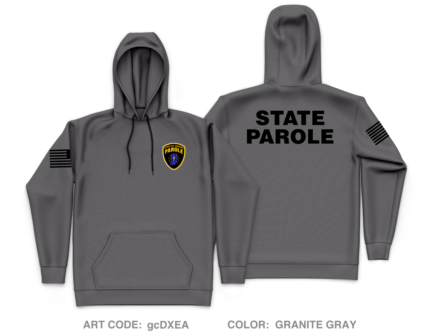 South Bend Parole Core Men's Hooded Performance Sweatshirt - gcDXEA
