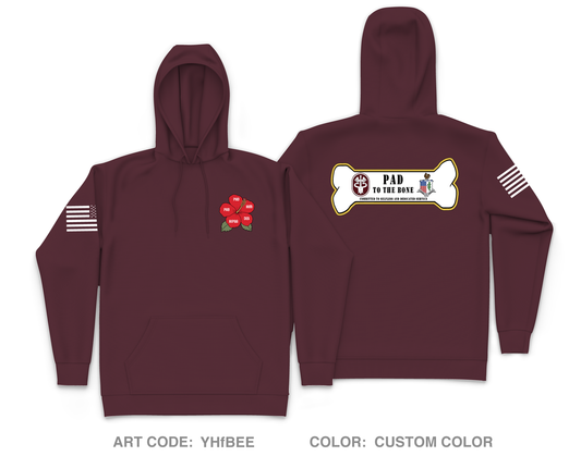 TAMC PAD Core Men's Hooded Performance Sweatshirt - YHfBEE