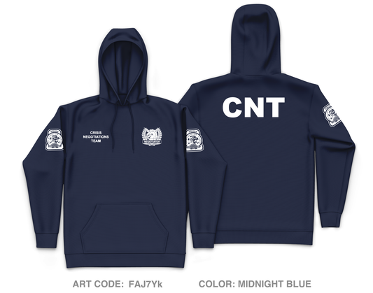 Crisis Negotiations Team Core Men's Hooded Performance Sweatshirt - FAJ7Yk