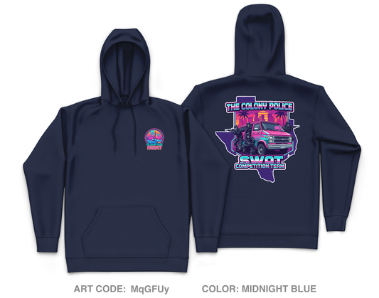 The Colony Police Dept Core Men's Hooded Performance Sweatshirt - MqGFUy