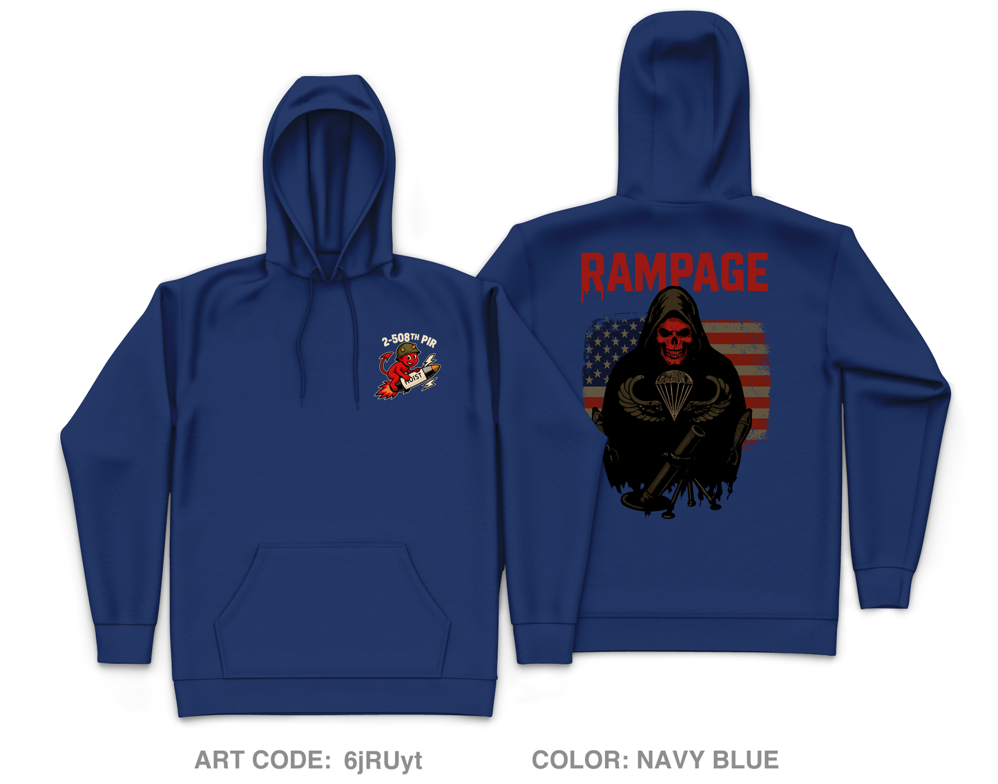 2-508 PIR Core Men's Hooded Performance Sweatshirt - 6jRUyt