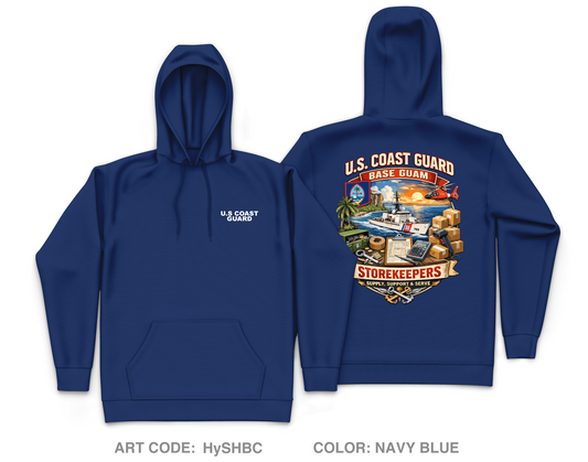 Base Guam/Storekeepers Core Men's Hooded Performance Sweatshirt - HySHBC