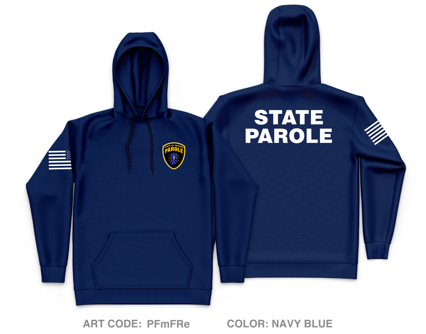 South Bend Parole Core Men's Hooded Performance Sweatshirt - PFmFRe