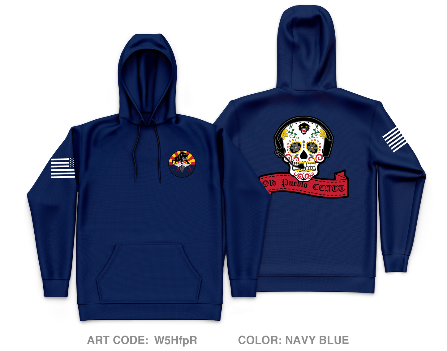 943 AMDS Core Men's Hooded Performance Sweatshirt - W5HfpR