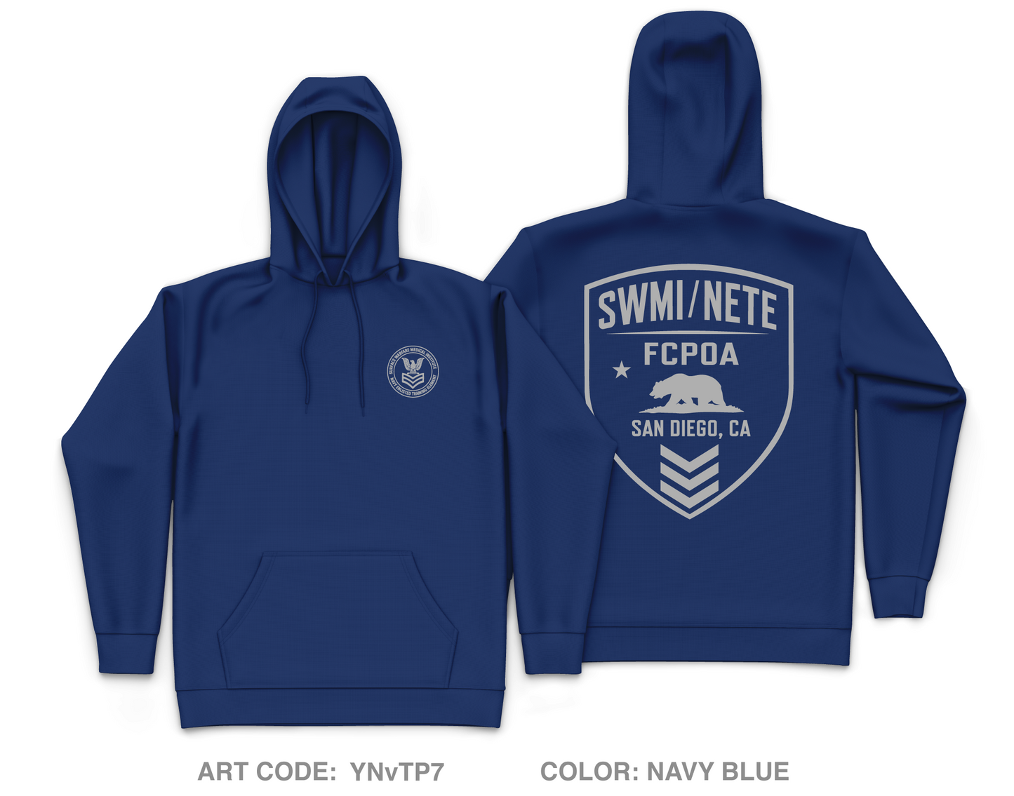 SWMI/NETE FCPOA Core Men's Hooded Performance Sweatshirt - YNvTP7