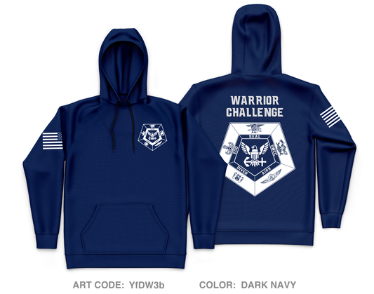 Warrior Challenge Store 1 Core Men's Hooded Performance Sweatshirt - YfDW3b
