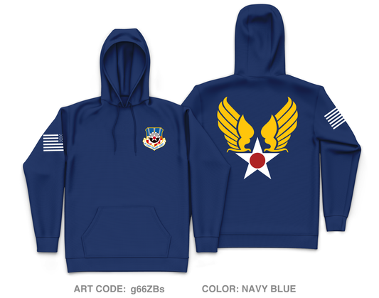 Headquarters Air Force Flight Standards Agency Fundraising Collection Core Men's Hooded Performance Sweatshirt - g66ZBs
