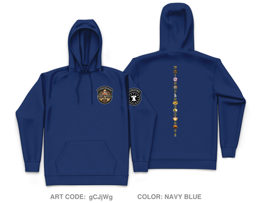 Alamo Warriors Core Men's Hooded Performance Sweatshirt - gCJjWg