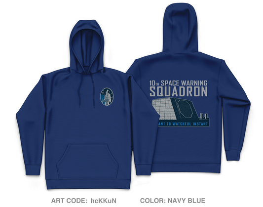 10th Space Warning Squadron Fundraising Collection Core Men's Hooded Performance Sweatshirt - hcKKuN