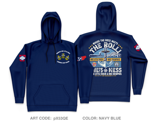 NRC Memphis CPOA Core Men's Hooded Performance Sweatshirt - pX53QE
