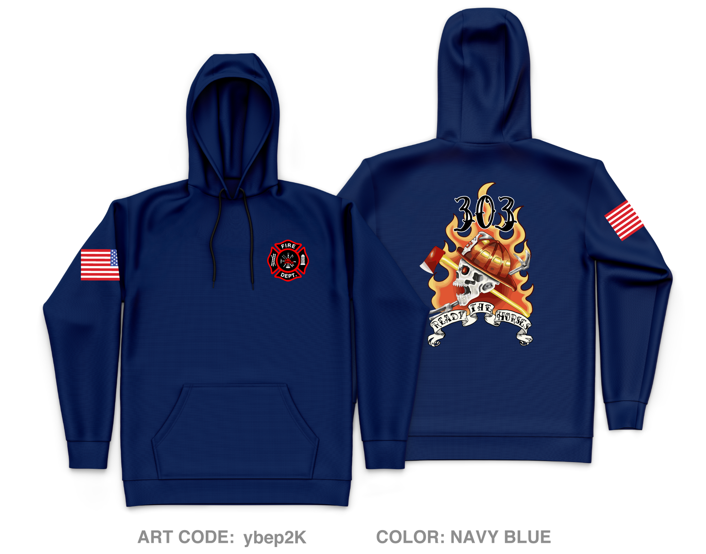 Revere Fire Department Core Men's Hooded Performance Sweatshirt - ybep2K