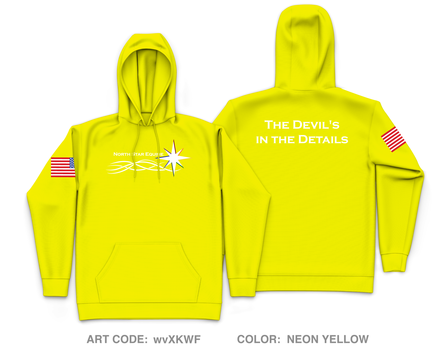 North Star Equine Core Men's Hooded Performance Sweatshirt - wvXKWF
