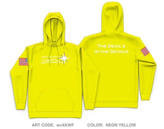 North Star Equine Core Men's Hooded Performance Sweatshirt - wvXKWF