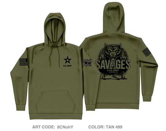 Surprise Recruiting Station Core Men's Hooded Performance Sweatshirt - 8CNuhY