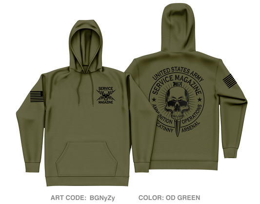Explosive Ordnance Disposal Technology Division (EOD) Core Men's Hooded Performance Sweatshirt - BGNyZy