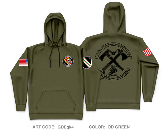 HHC, 3rd BN, 5th SFG(A) Core Men's Hooded Performance Sweatshirt - GDEqk4