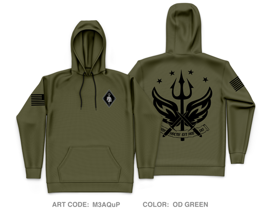 MSRT East TDT Core Men's Hooded Performance Sweatshirt - M3AQuP