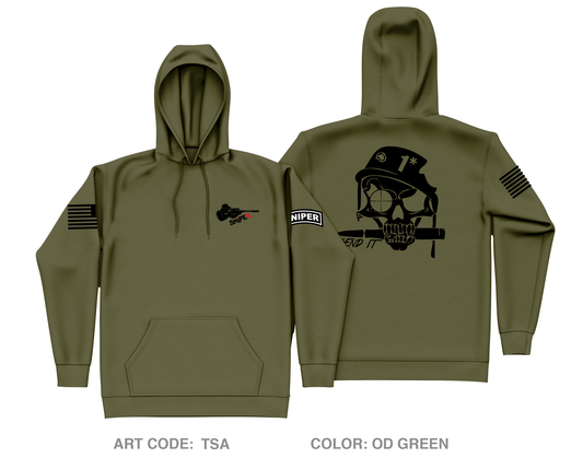 Sniper Team Store 1  Core Men's Hooded Performance Sweatshirt - TSa