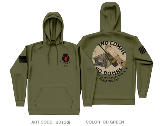 1-133 IN Core Men's Hooded Performance Sweatshirt - UDsGdj