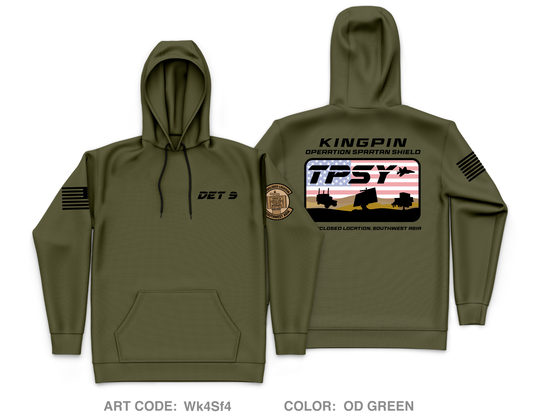 727 EACS Core Men's Hooded Performance Sweatshirt - Wk4Sf4