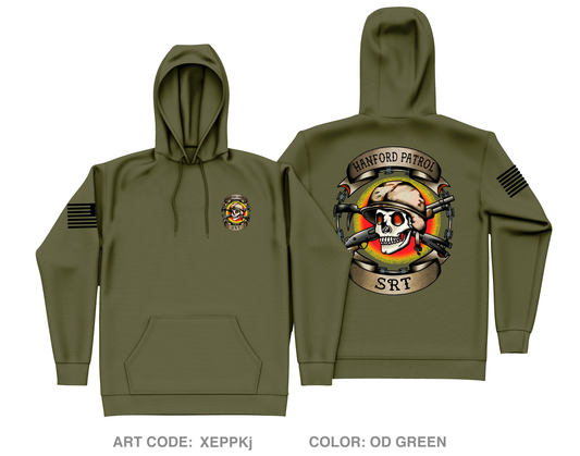 Hanford patrol SRT Store 2 Core Men's Hooded Performance Sweatshirt - XEPPKj