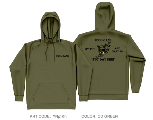 HOOLIGANS Store 1 Core Men's Hooded Performance Sweatshirt - YNpfKh