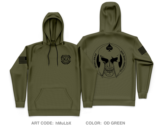 MCSO SWAT Fundraising Collection Core Men's Hooded Performance Sweatshirt - hMuLbX