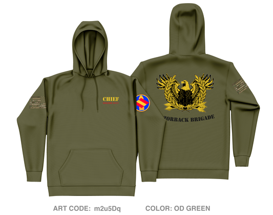 142 Warrants Core Men's Hooded Performance Sweatshirt - m2u5Dq