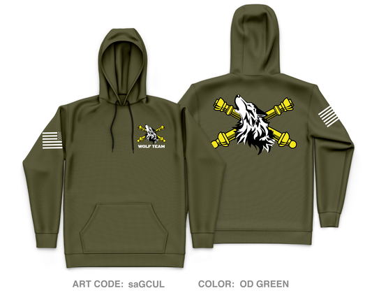 Wolf Team, OPS GRP, NTC Store 1  Core Men's Hooded Performance Sweatshirt - saGCUL