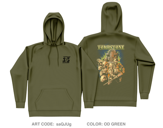 CAAT 1 Tombstone Core Men's Hooded Performance Sweatshirt - saQJUg