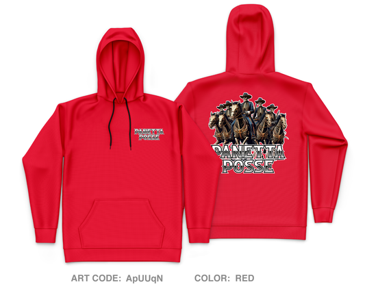 Panetta Posse Core Men's Hooded Performance Sweatshirt - ApUUqN