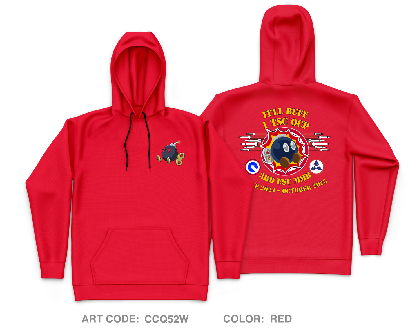 364 ESC Munitions Core Men's Hooded Performance Sweatshirt - CCQ52W