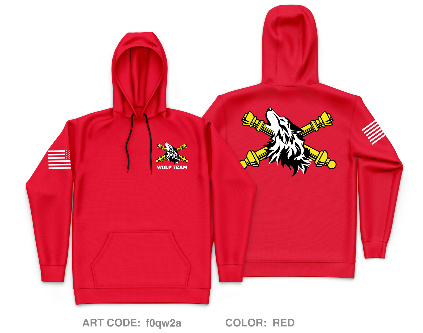 Wolf Team, OPS GRP, NTC Store 1  Core Men's Hooded Performance Sweatshirt - f0qw2a