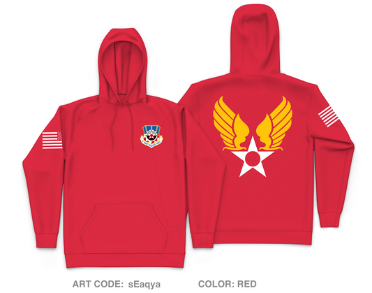 Headquarters Air Force Flight Standards Agency Fundraising Collection Core Men's Hooded Performance Sweatshirt - sEaqya