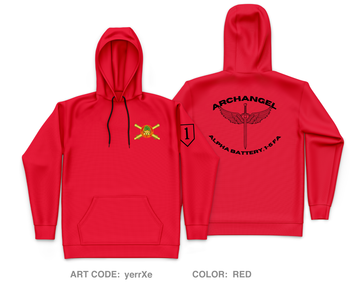 Alpha Battery Core Men's Hooded Performance Sweatshirt - yerrXe