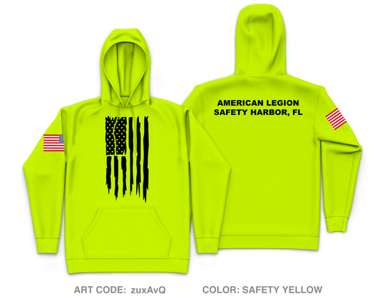 American Legion Post 238 Core Men's Hooded Performance Sweatshirt - zuxAvQ