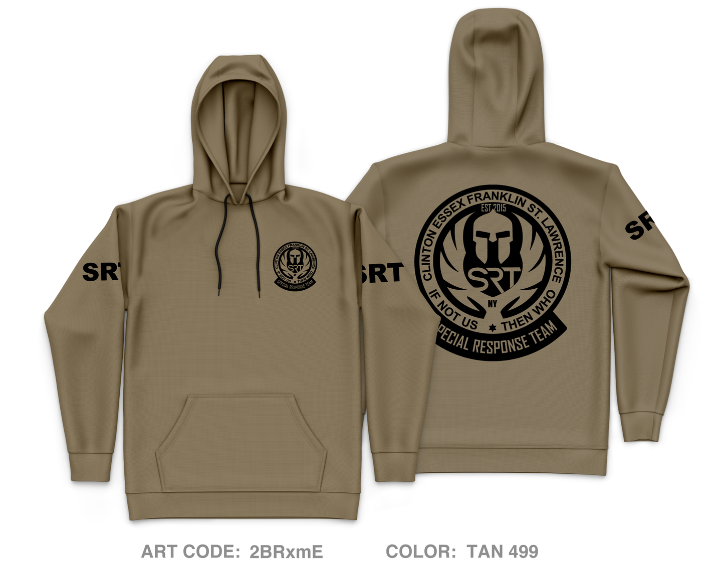 Northern Regional Special Response Team Core Men's Hooded Performance Sweatshirt - 2BRxmE