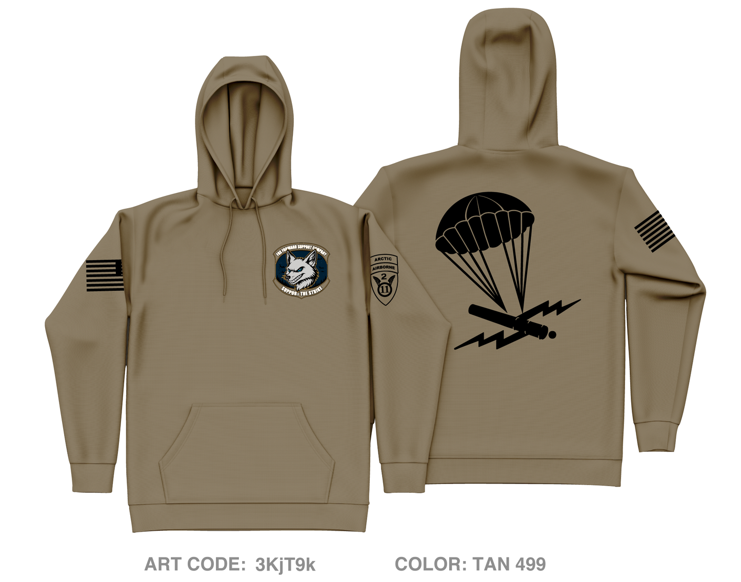 FOX CO, 2-377 PFAR Core Men's Hooded Performance Sweatshirt - 3KjT9k