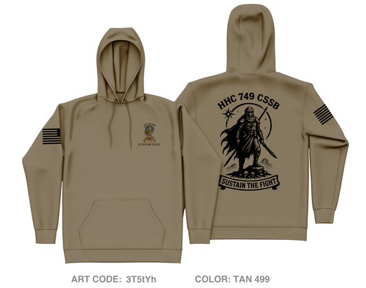 HHC, 749 CSSB Fundraising Collection Core Men's Hooded Performance Sweatshirt - 3T5tYh