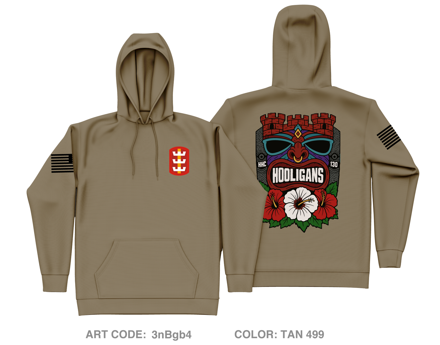 Hooligans Core Men's Hooded Performance Sweatshirt - 3nBgb4