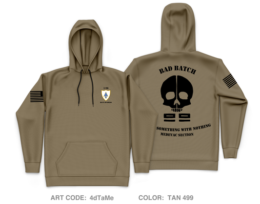 1 - 26 hhc 2nd but 101st airborne div Core Men's Hooded Performance Sweatshirt - 4dTaMe