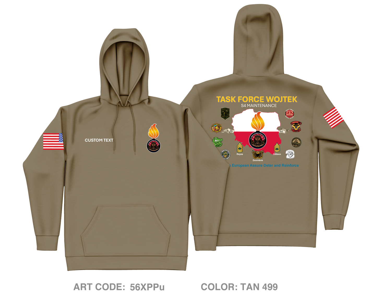 CUSTOM 232 Maintenance Core Men's Hooded Performance Sweatshirt - 56XPPu