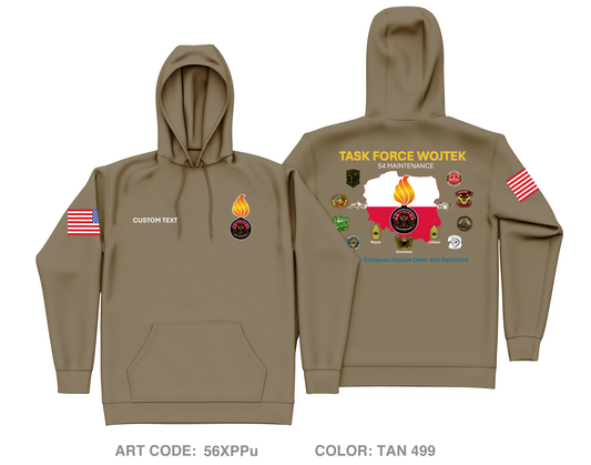 CUSTOM 232 Maintenance Core Men's Hooded Performance Sweatshirt - 56XPPu