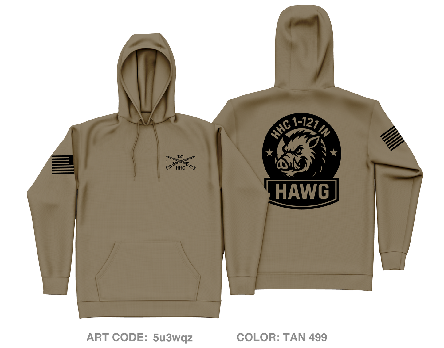 HHC/1-121 IN Core Men's Hooded Performance Sweatshirt - 5u3wqz