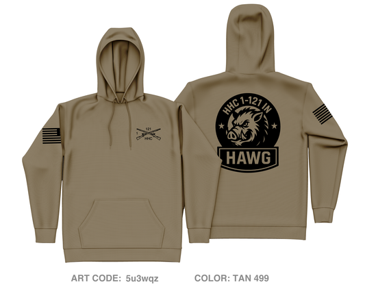 HHC/1-121 IN Core Men's Hooded Performance Sweatshirt - 5u3wqz