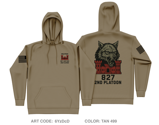 Det 1 827 ECC Core Men's Hooded Performance Sweatshirt - 6YzDcD