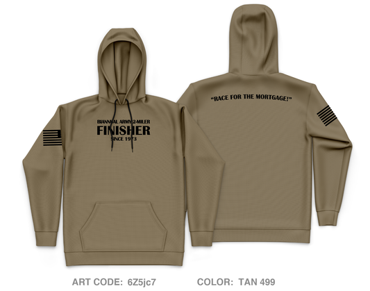 Race for the Mortgage Core Men's Hooded Performance Sweatshirt - 6Z5jc7