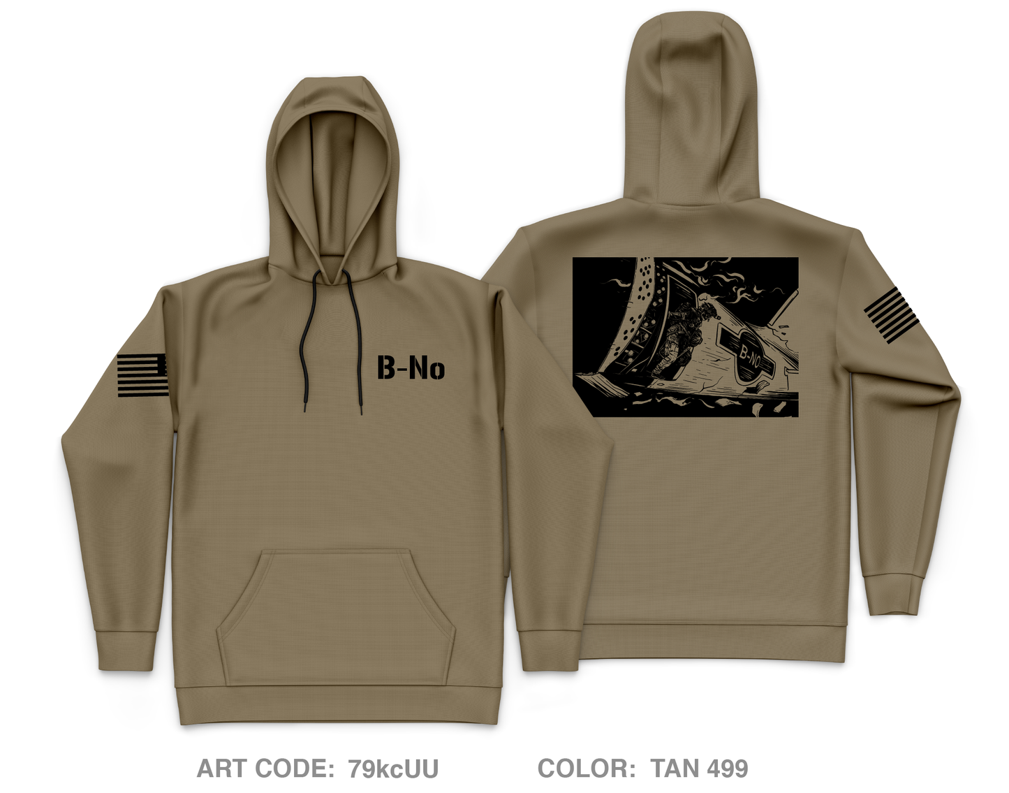 B No, 2-505 PIR Core Men's Hooded Performance Sweatshirt - 79kcUU