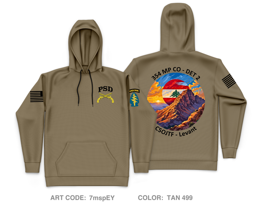 354 MP CO Core Men's Hooded Performance Sweatshirt - 7mspEY